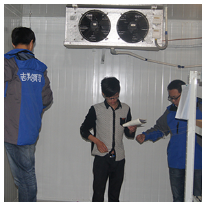 志翔領(lǐng)馭冷庫(kù)驗(yàn)證現(xiàn)場(chǎng)